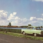 6 kalenderbillede marts-2 1960 Hollandische Landschaft